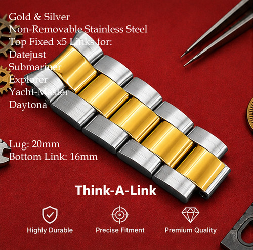 Top fixed silver gold - fixed,