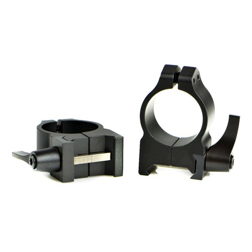 Warne 30mm matte low rings - matte,