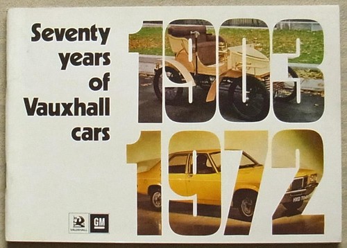 Vauxhall seventy years - years, company