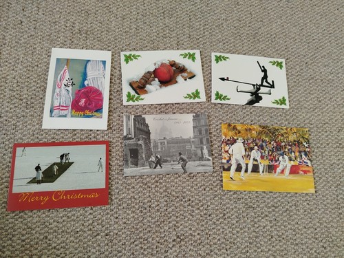 Six vintage lord cricket - vintage, lord's