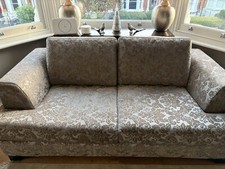 2 seater sofa in grey with