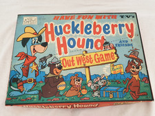 Vintage Huckleberry Hound & Friends Out West Board Game - Berwick Game