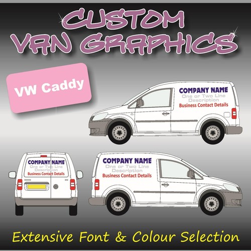 Van graphics sign writing - graphics,