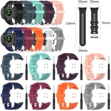 For Garmin Swim 2 Pool SWOLF GPS Smart Watch Silicone Strap Wristwatch Band