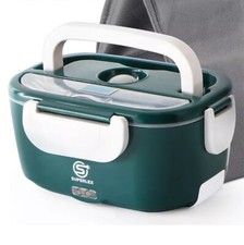 Electric Heated Lunch Box For Car Office Keeping Food Warmer Container 12V/24V
