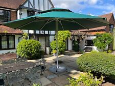 Round 5.5m Commercial Umbrella Parasol. Brand new canopy. RRP £4500.