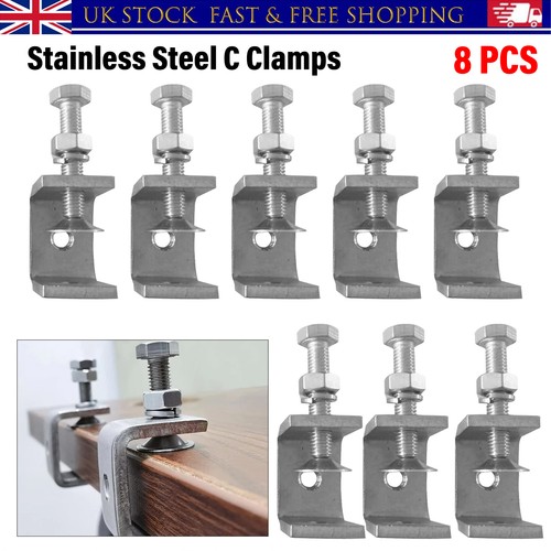 Stainless steel clamps - stainless, c
