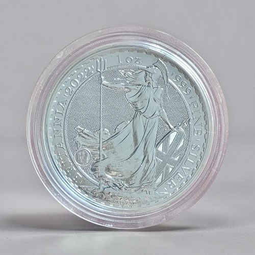 Silver britannia bullion coin - silver,