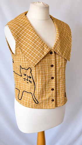 Lazy oaf cat embroidered - lazy,