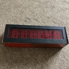 Vintage Retro Tote Bingo Raffle Electric Machine for parts not working 