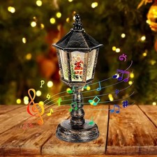Vintage Lantern Snow Globe
