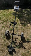 Donnay folding 2 wheel golf trolley.
