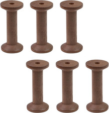 6 Pcs Small Wooden Empty