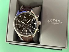 New Gents Rotary Black Dial