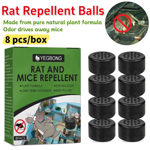 8pcs peppermint oil rat - 8pcs,