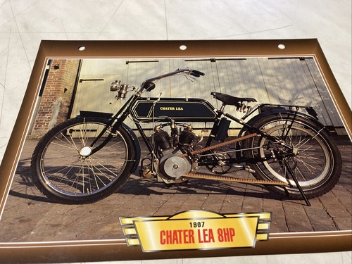Chater lea 8hp 1907 card - chater,