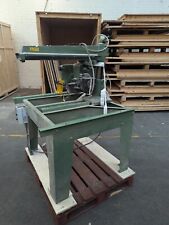 Wadkin Bursgreen Overhead Cross Cut Saw Bench with spare blades