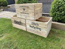 RUSTIC WOODEN APPLE CRATES