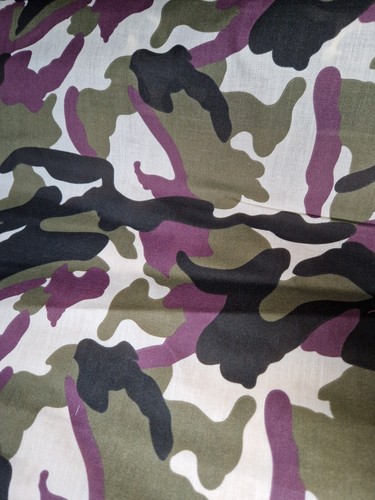 Camouflage polycotton fabric - polycotton,