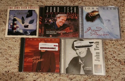 Cds john tesh live - cds, red