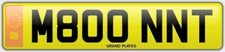 MONTY MONT NUMBER PLATE