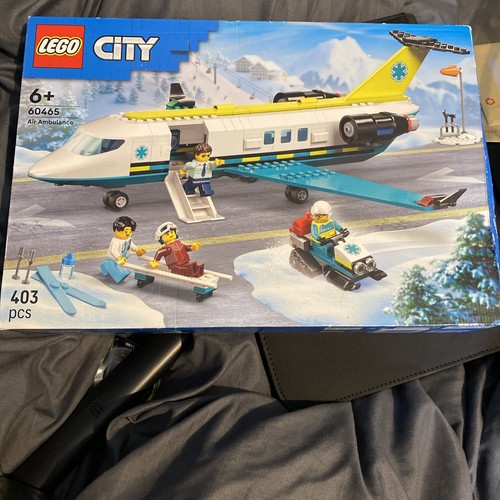 Lego city air ambulance plane - city,