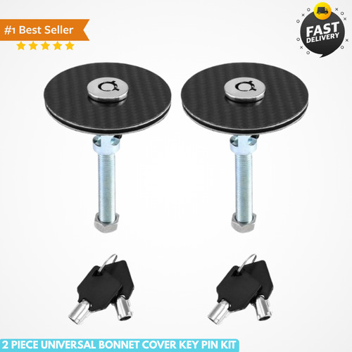 Car hood lock piece - car, 2
