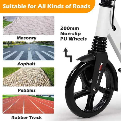 Foot scooter 200 large - foot, mm
