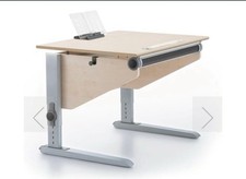 Beige Moll Desk Compact / Kids Study Desk Adjustable 90x70cm