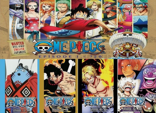 One piece anime dvd set - one,
