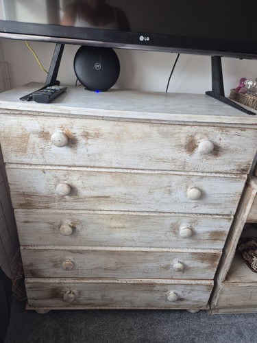 Shabby chic bedroom - bedroom, furniture