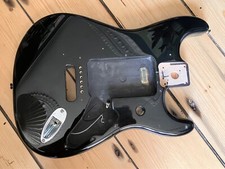 Fender Blacktop Stratocaster Electric Guitar Body Mexico 2010