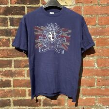 2007 V Festival Chelmsford T Shirt Medium Double Sided Rock Concert Blue Rare!
