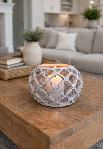 Round ceramic lattice - ceramic,