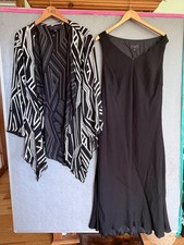 Ann Harvey Black White Layered