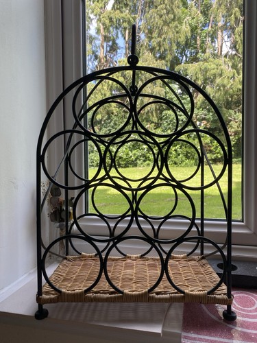 Vintage metal wine rack 10 - vintage,