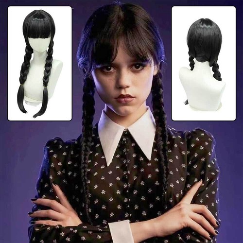 Wednesday addams wig - addams,