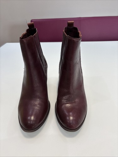Footglove burgundy leather - burgundy,