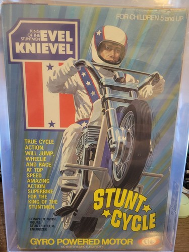 1975 ideal evel knievel stunt - ideal,