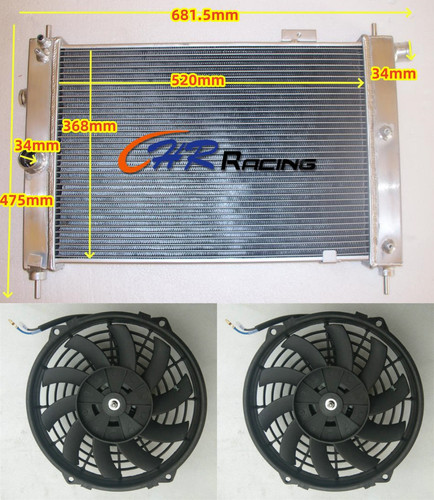 Aluminum radiator fans for - aluminum, radiator+fans