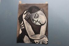 Picasso Art Print 'Femme se Coiffant' 1950's Lithograph