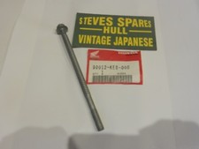  HONDA ,90012-KE8-000 ,CYLINDER HEAD STUD ,VTR250 1989 ,8X151 mm long .nos.
