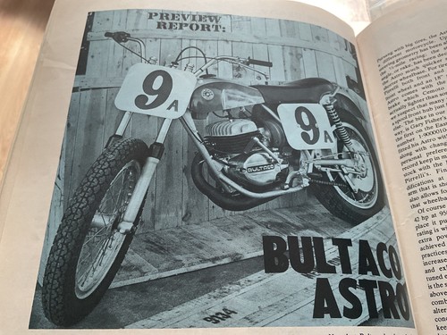 Bultaco astro motocross - bultaco,
