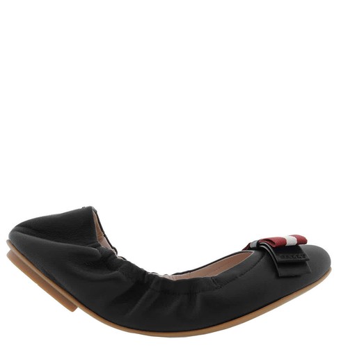 Bally beata leather ballerina - beata,