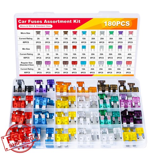 Mtabcty 180 pcs car - car, fuses
