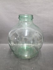 Large Vintage Green Glass
