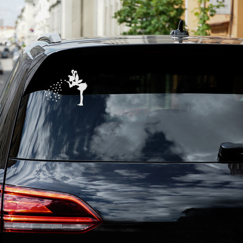 Tinker bell car sticker for - bell,