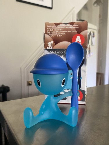 Alessi blue egg - blue, cup