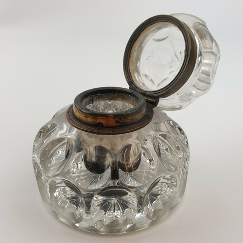 Antique heavy dimple glass - heavy,