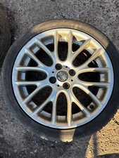 MINI R56 R50 R59 JCW 17 Inch Silver Challenge Cross Spoke R112 Alloy Wheel Rim